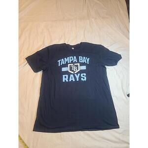 Tampa Bay Rays  Navy BLUE T-Shirt XL MLB Baseball